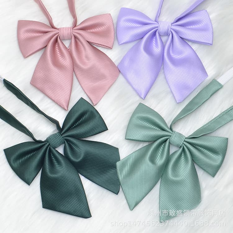 Solid color bow tie with bow, direct factory sales, Korean style 2