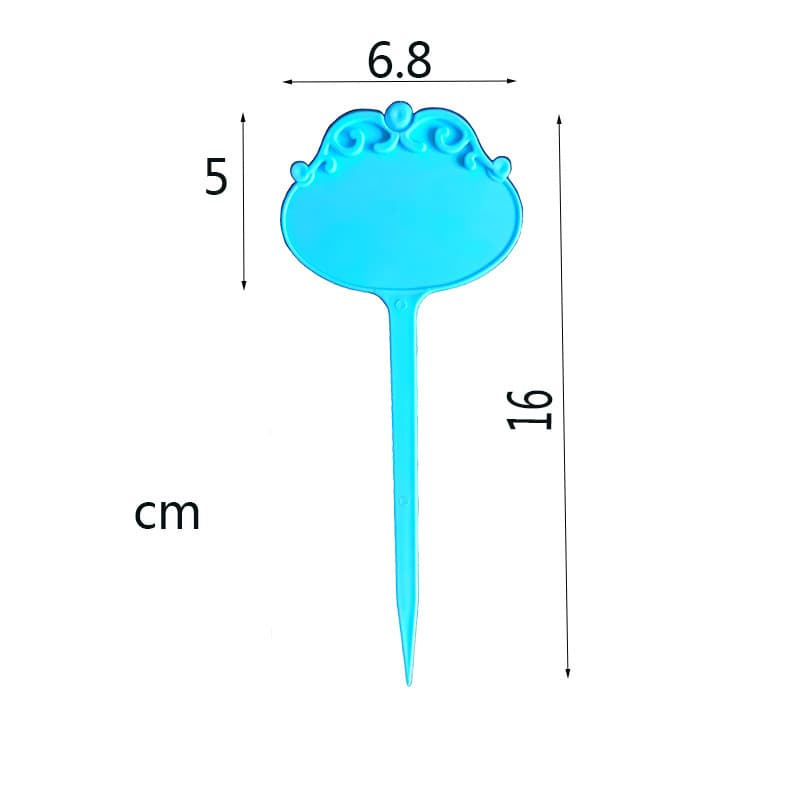 Thicked gardening flower label plant label multi -meat plastic label flower brand gardening label cross -border supply 5