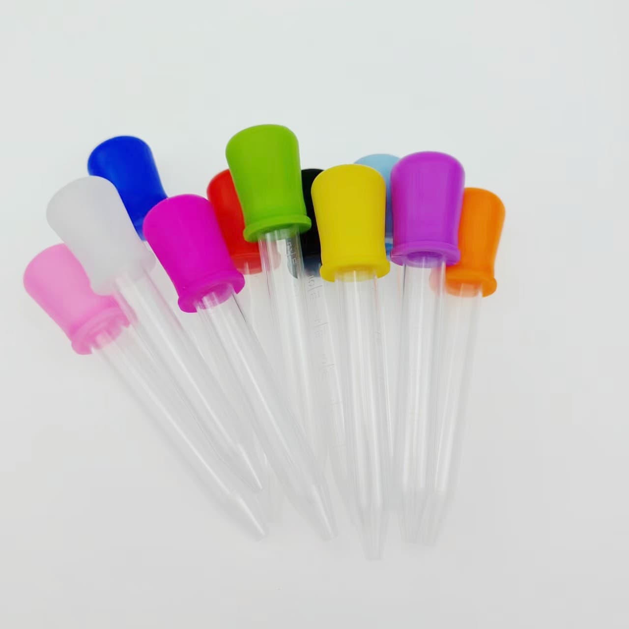 Silicone children's pipette, protective medicine dispenser, 5 ml 3