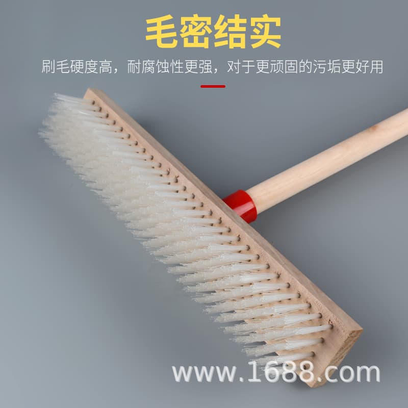 Bathroom floor brush, toilet brush, kitchen bathroom cleaning brush, kitchen floor brush, long-handled floor brush cleaning tool 4