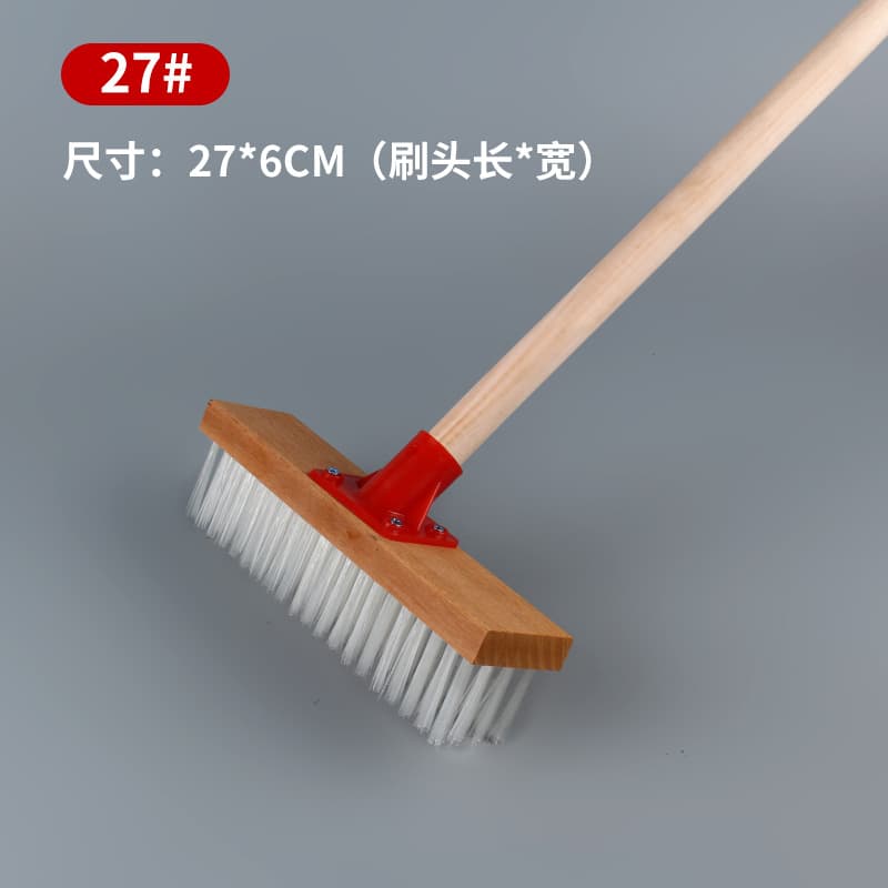 Bathroom floor brush, toilet brush, kitchen bathroom cleaning brush, kitchen floor brush, long-handled floor brush cleaning tool 6
