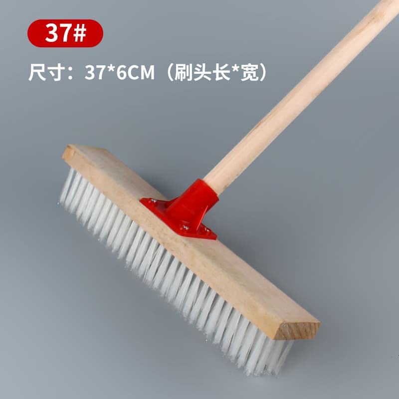 Bathroom floor brush, toilet brush, kitchen bathroom cleaning brush, kitchen floor brush, long-handled floor brush cleaning tool 7