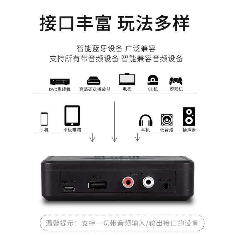 Old-fashioned speakers, USB flash drive, NFC, bluetooth, 3.5m 5
