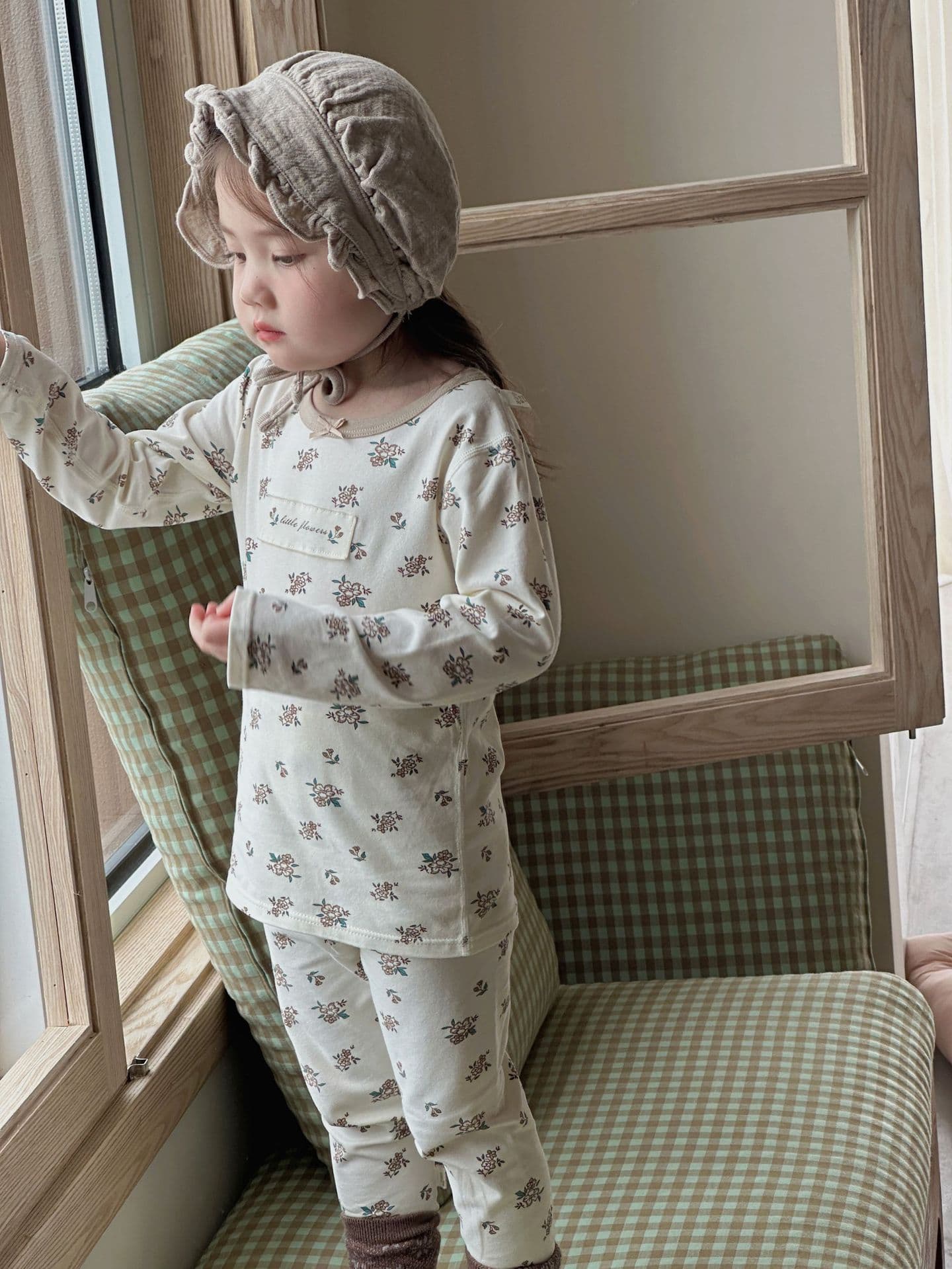 Children's Thermal Pajama Set with Card Holder for Boys 3