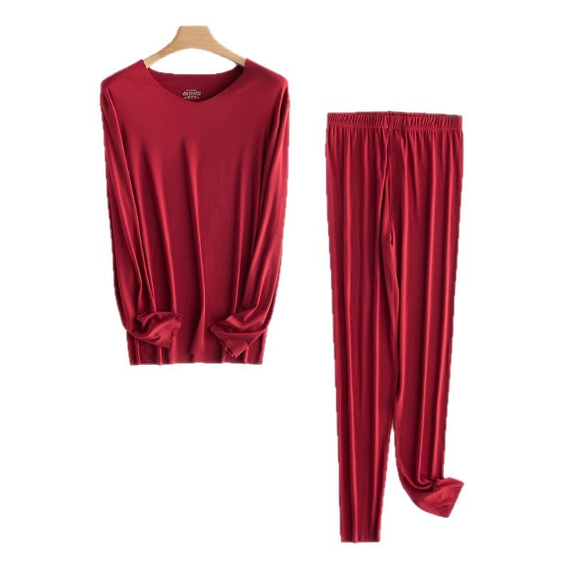 Thermal underwear, autumn breathable comfortable keep warm trousers, loose fit 5