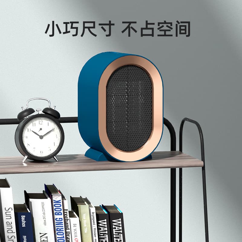 The new home thermal wind machine desktop office mini heater PTC vertical small electric heaters cross -border issuance 2