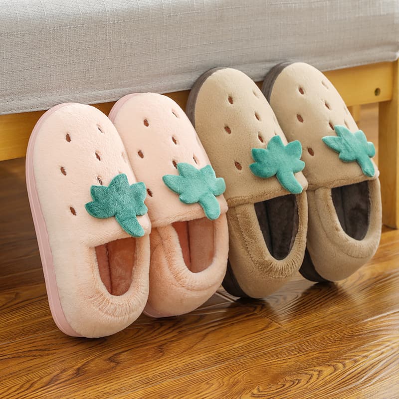 Demi-season keep warm women's slippers, home non-slip winter comfortable footwear platform for pregnant, for beloved 2