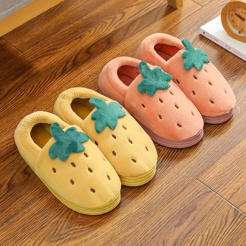 Demi-season keep warm women's slippers, home non-slip winter comfortable footwear platform for pregnant, for beloved 4