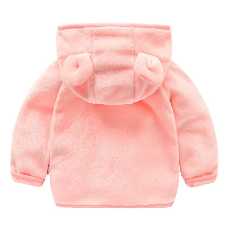 Demi-season cute children's velvet down jacket girl's, sweater, children's clothing, princess style 5