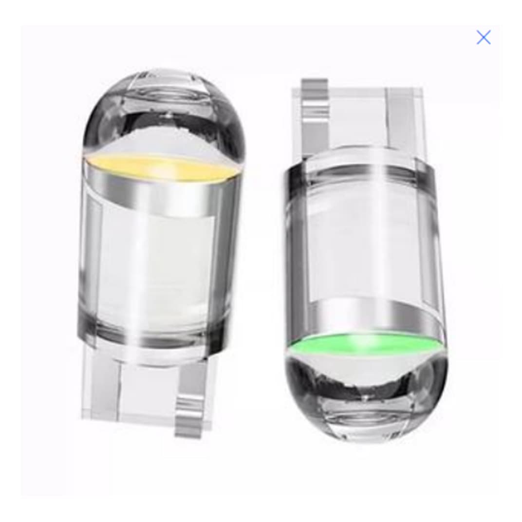 Car showing wide light T10 crystal transparent integrated LED small car light COB high -light W5W license reading light reading light 5