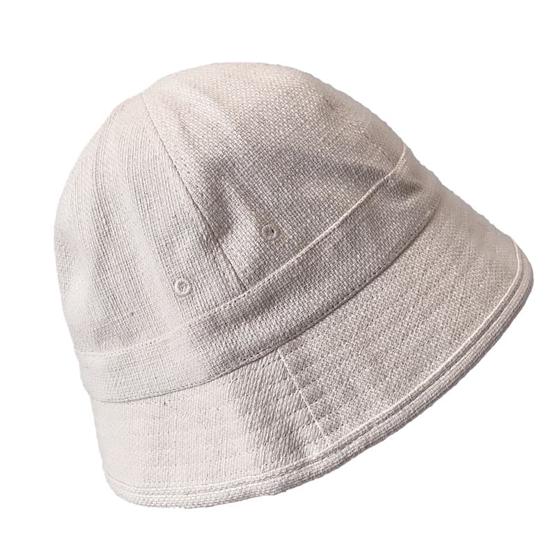 Japanese designer hand -dyed cotton short -eaves fisherman hat female bell hat wild bucket hat four seasons cloth hat 5