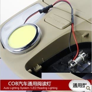 Imported ultra -highlight car reading light car inner light white light T10 roof LED indoor light modification tail box light free shipping 2