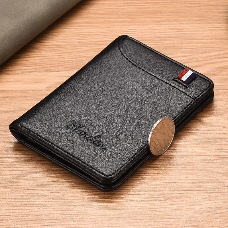 slardar Ultra thin wallet for driver's license, small card holder for students 2