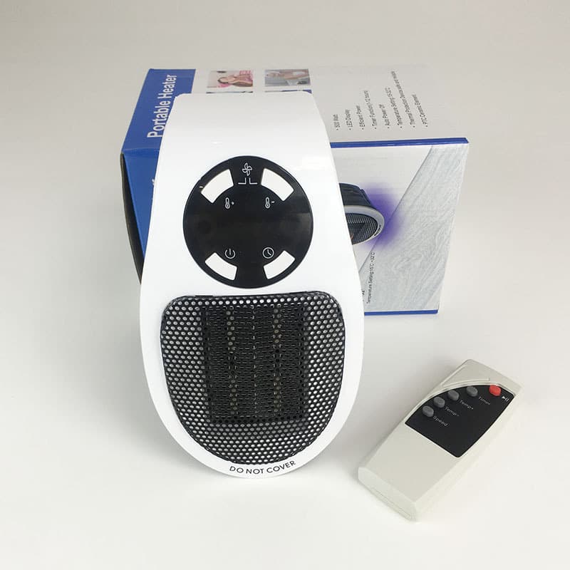 New mini portable heater Household office speed heating small small solar remote control heater manufacturer