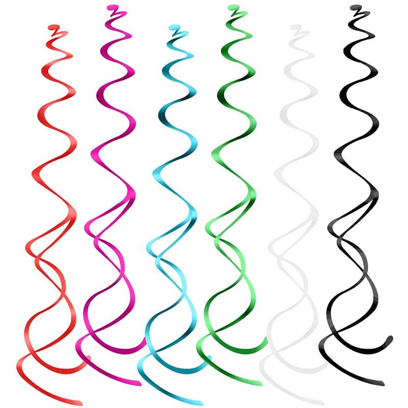 Birthday party decoration supplies spiral hanging hanging hanging whirlpool flower lace festival wedding decoration decoration on site decoration pendant 1