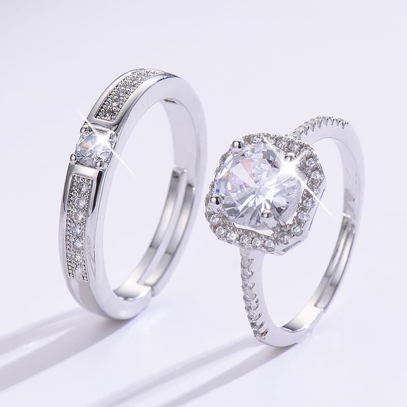 (Wholesale), wedding ring for men and women, for beloved, women's style 2