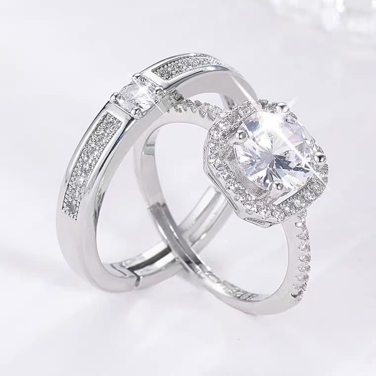 (Wholesale), wedding ring for men and women, for beloved, women's style 1