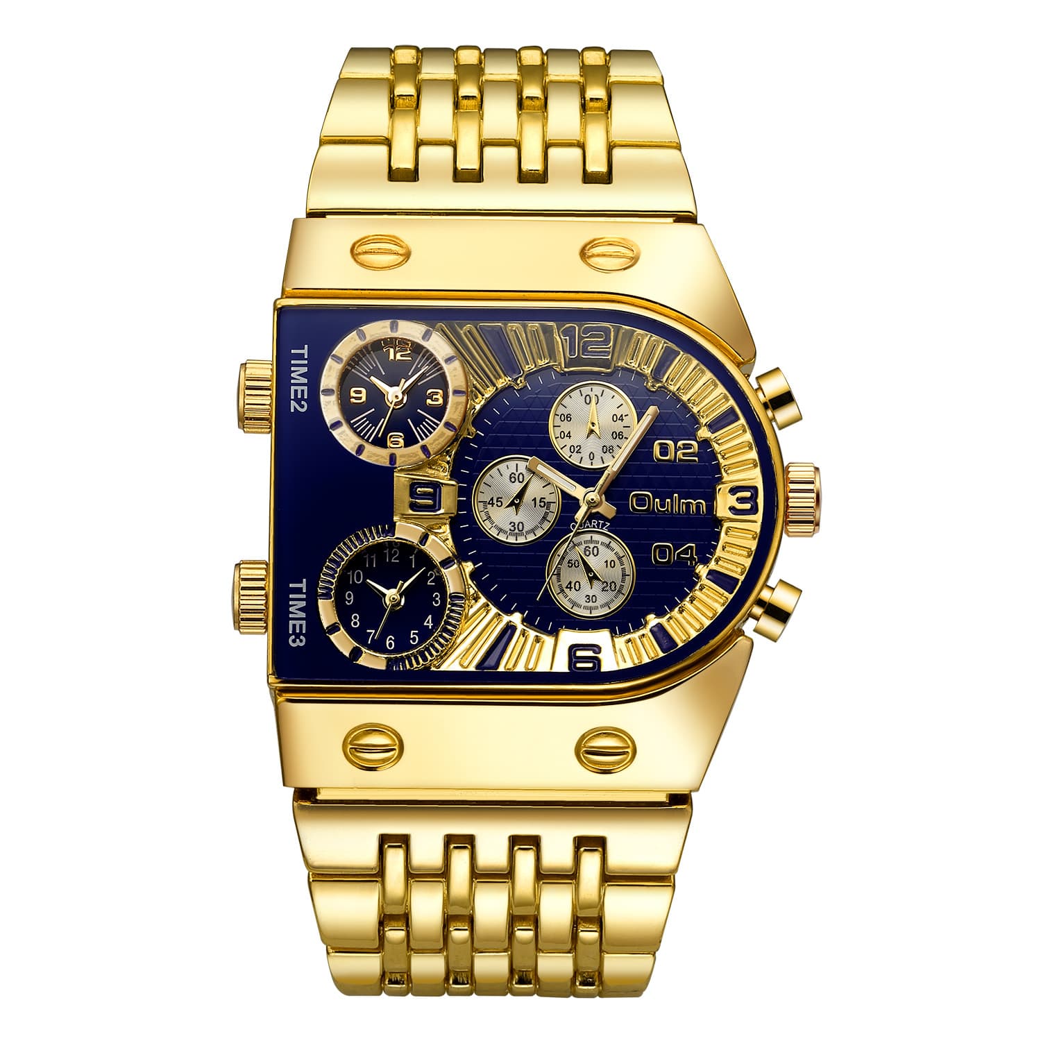 (Cross-border trading), dial, swiss watch, casual steel belt, golden quartz watches 5