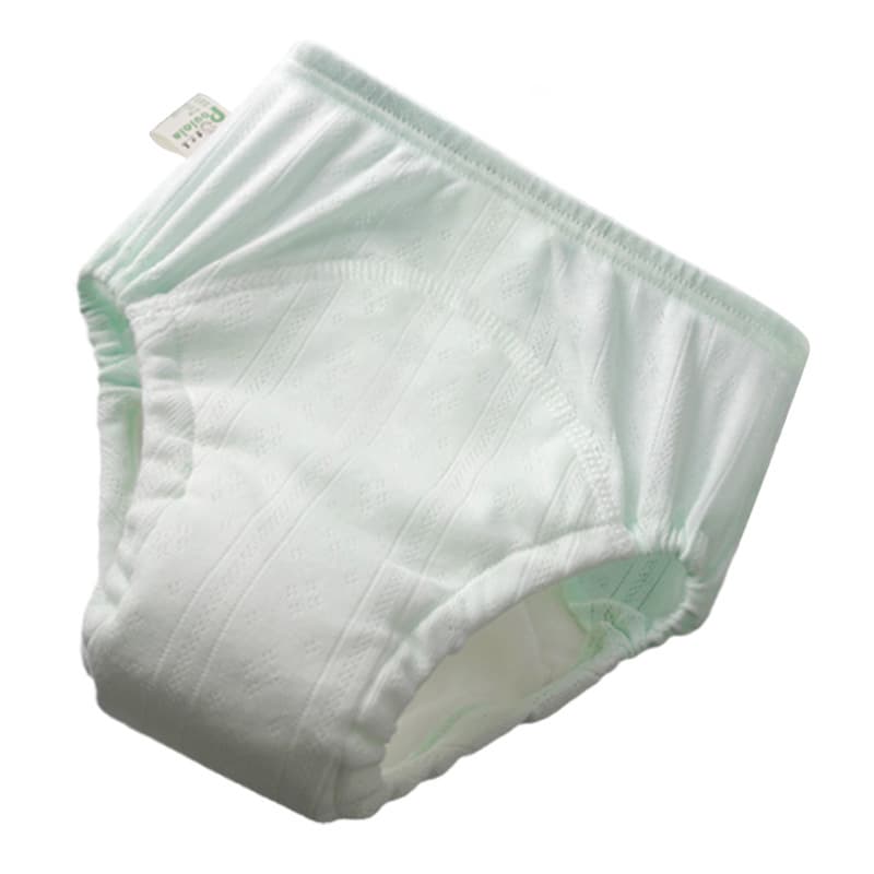 Children's trousers for training, cotton breathable waterproof teaching diaper, washable 5