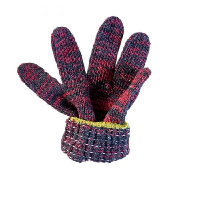 [劳保手套防护通用手套花线棉纱线手套 加厚耐磨手套 Gloves White] 3