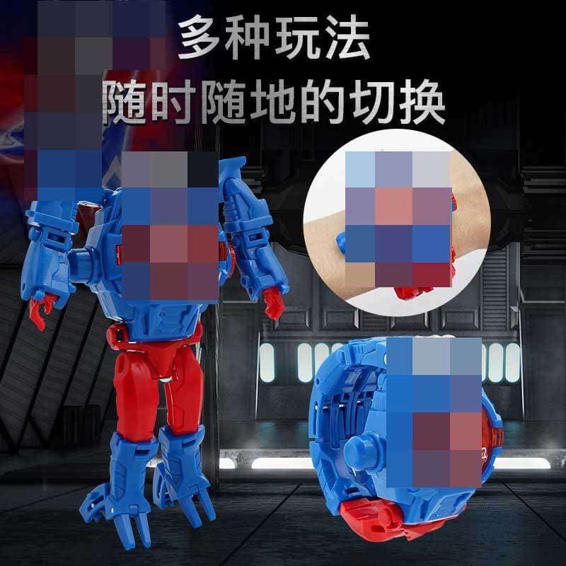 Cartoon robot, cute watch, electronic transformer, toy, (Physicals) 3