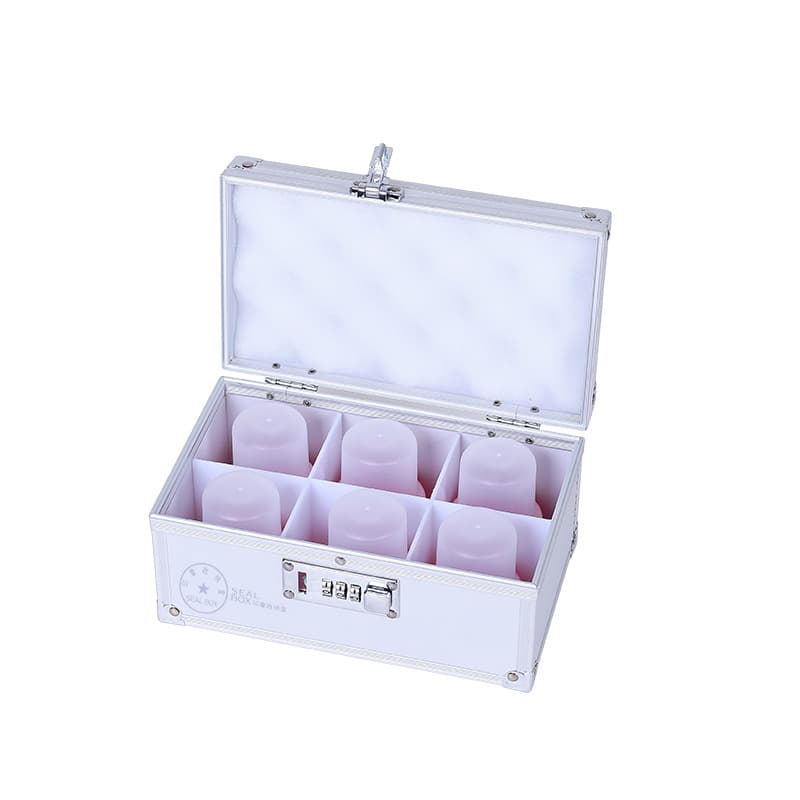 Metal Storage Box - Aluminum Alloy Handheld Seal Organizer 5