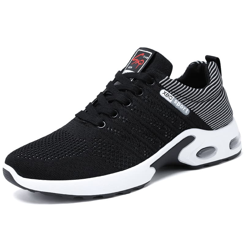 (Cross-border trading), sneakers, breathable trend casual footwear, universal soft heel, European style, plus size, made with flyknit technology 5