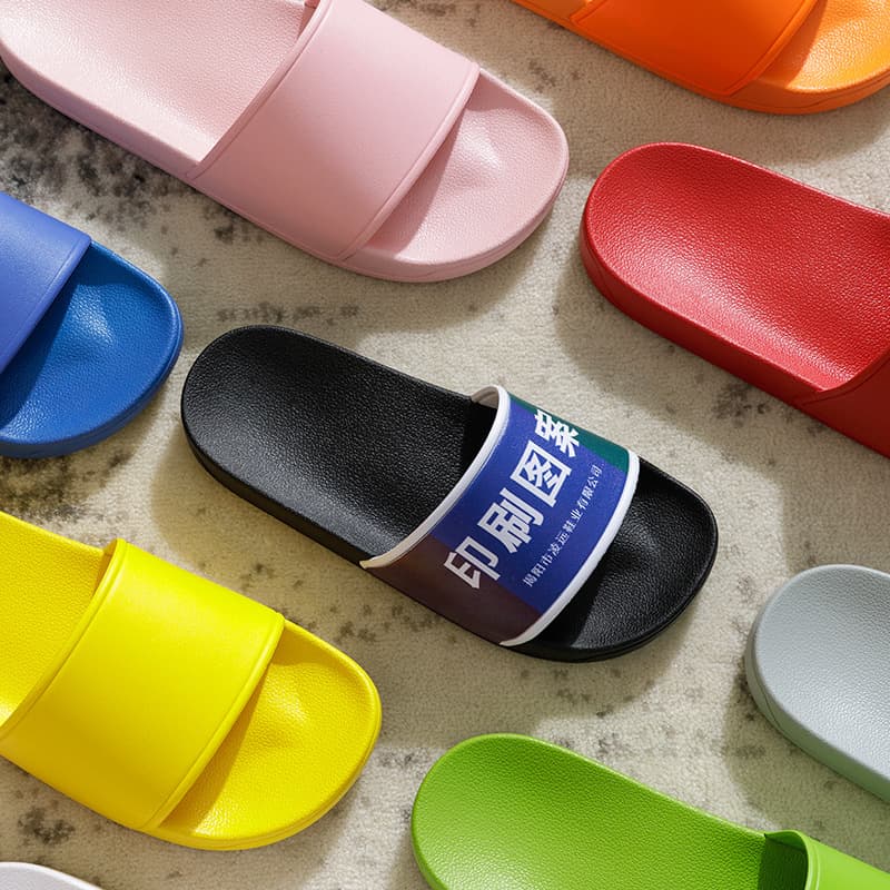 (Cross-border trading), (Wholesale), non-slip women's slippers, custom-made, with your logo imprint, print 4