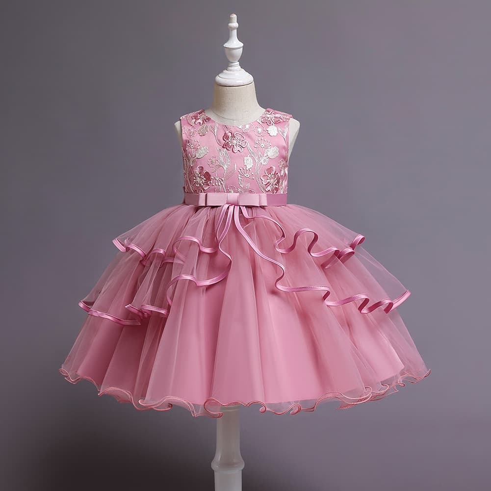 (Cross-border trading), small princess costume, flower girl dress, evening dress 3