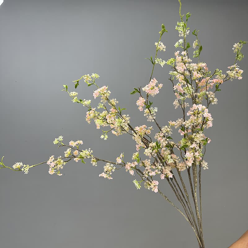 Snow willow small floral home decoration wedding flower material home decoration simulation snow willow snow willow simulation flower plant 3