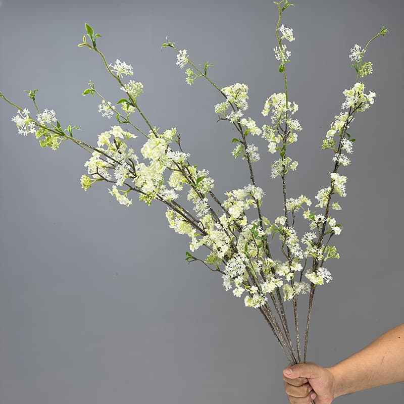 Snow willow small floral home decoration wedding flower material home decoration simulation snow willow snow willow simulation flower plant 1