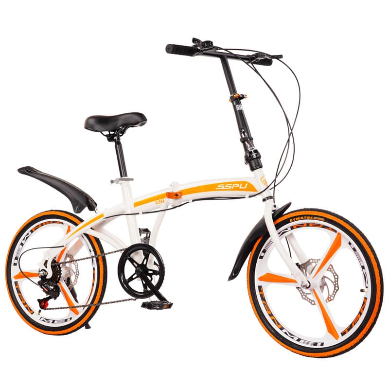 Metal folding mountain bike disc brake for adults for cycling 5