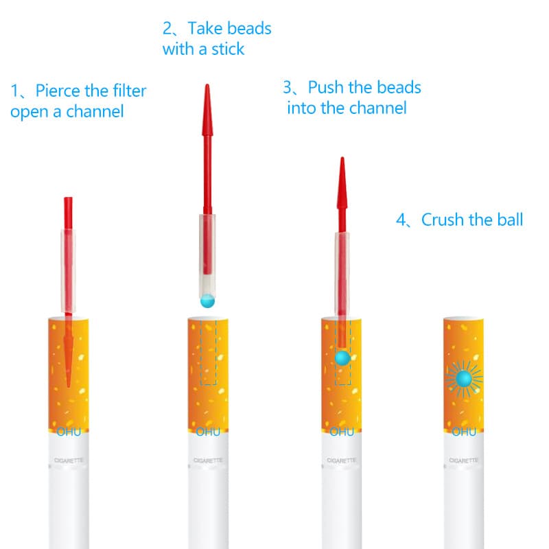 Source manufacturer wholesale high -quality cigarette men and women cigarettes filter cigarettes, multi -flavored DIY smoke 4