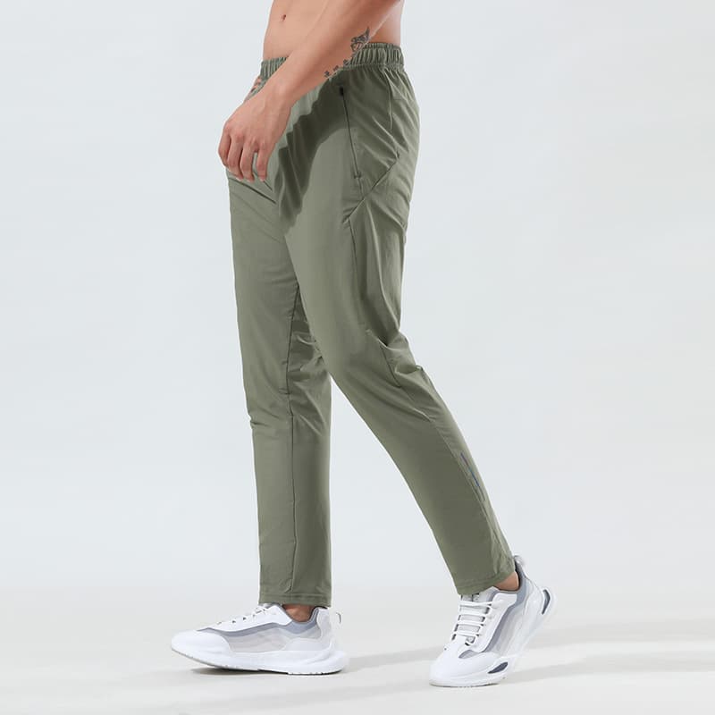 Sports quick dry summer thin trousers, silk travel yoga clothing for training, oversize, for running 2