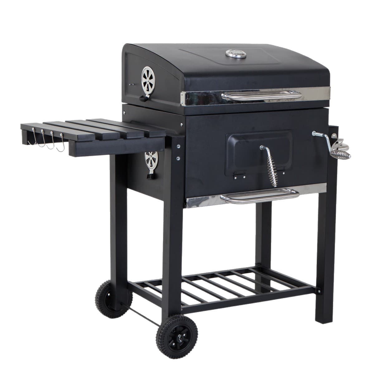 Outdoor courtyard large American charcoal barbecue stove garden stove square courtyard stove BBQ courtyard large stove 5