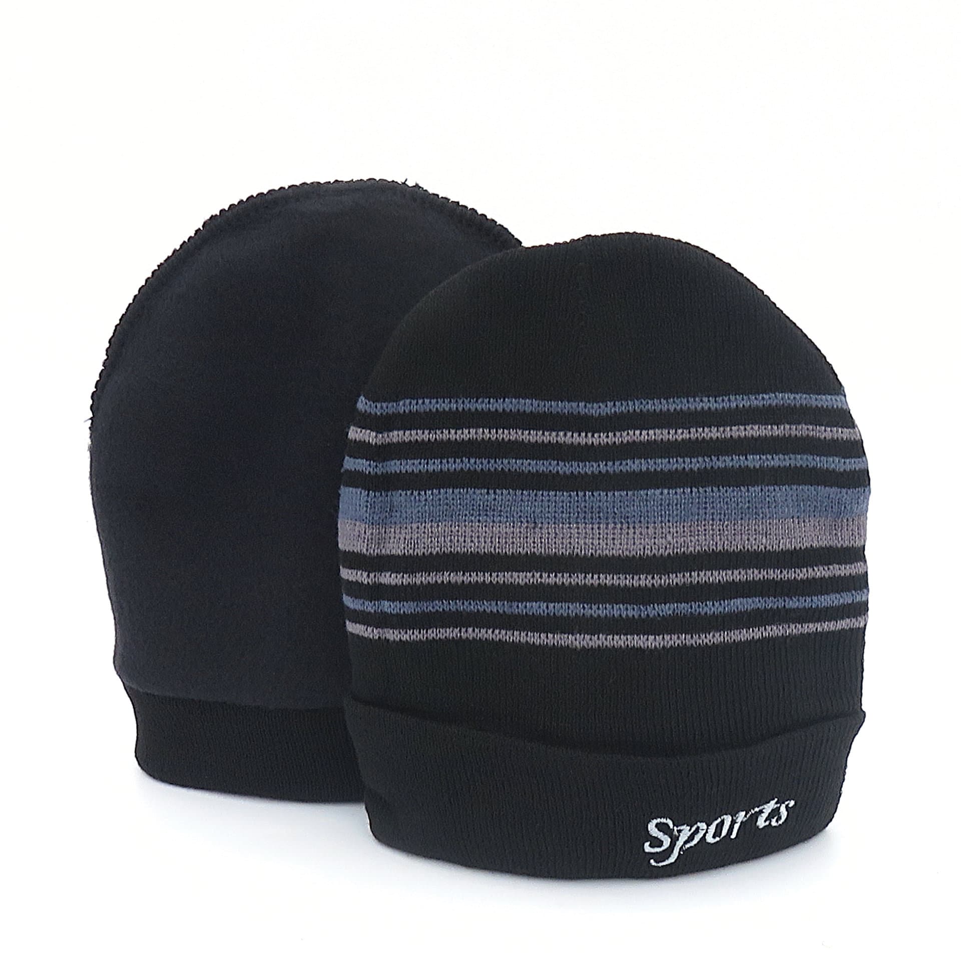Men's woolen warm hat, travel keep warm patch, travel bag 2