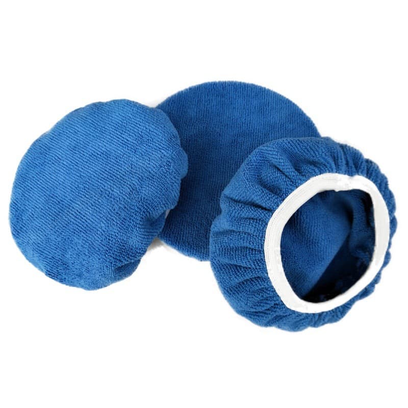 Ultra -fine fiber cars waxing sleeve coral velvet polishing sleeve wax machine replace the cloth cover car washing tool wholesale 5
