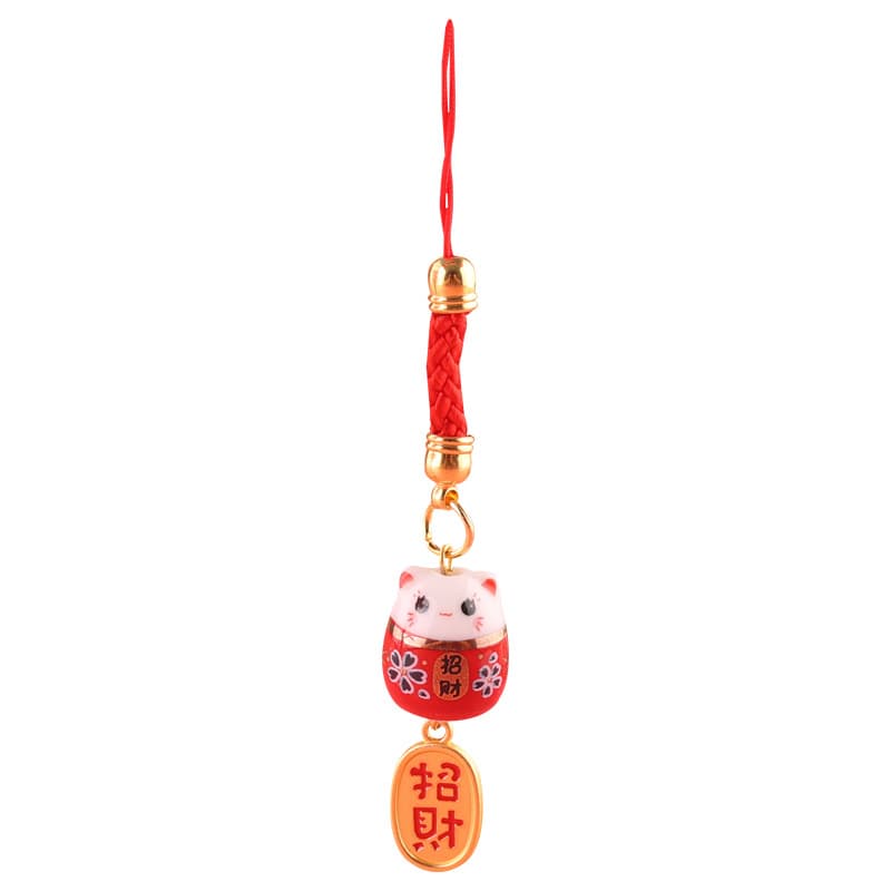 Ceramic mobile phone, pendant, creative bag, USB flash drive, DIY, for luck 5