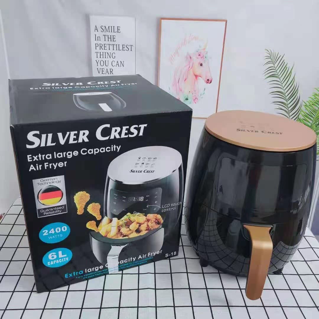 Household large capacity 6L multi -functional fryer Air Fryer smart touch -screen foreign trade air fried cooker cross -border 1