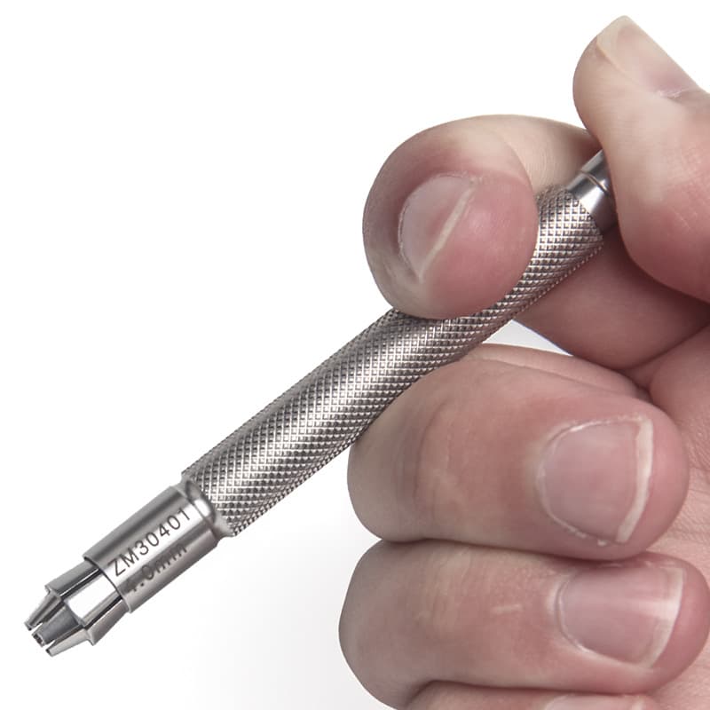 Watch repair accessories, watch winding and adjusting time tools, stainless steel watch handle, clamp the watch head 2