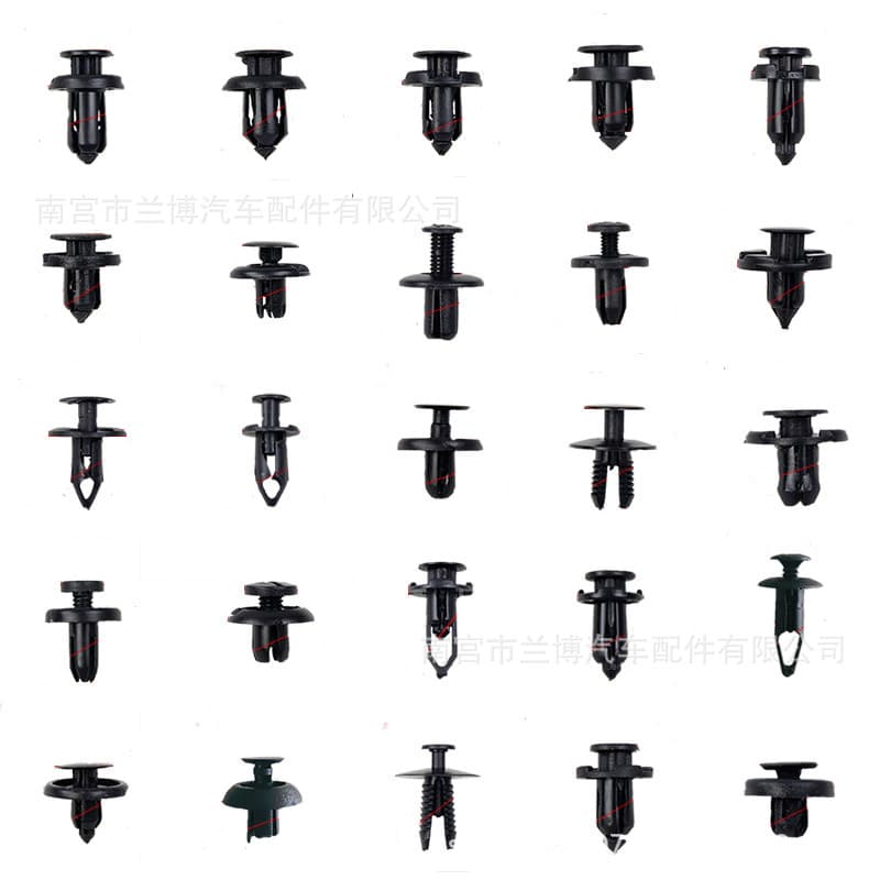 GM plastic card buckle door decoration card nylon shielded muddy expansion sub -riveting bumper screw screw 1