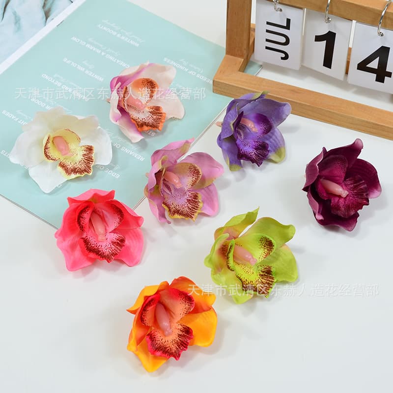 (Cross-border trading), artificial flowers, decorative flowers, orchid, home decor 3