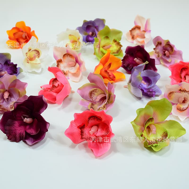 (Cross-border trading), artificial flowers, decorative flowers, orchid, home decor 4