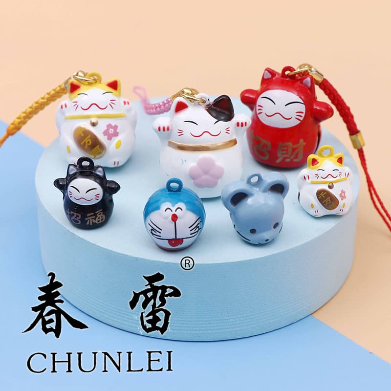 Small cartoon cute Japanese small bell, choker, accessory with accessories, pendant, pet, cats and dogs 3