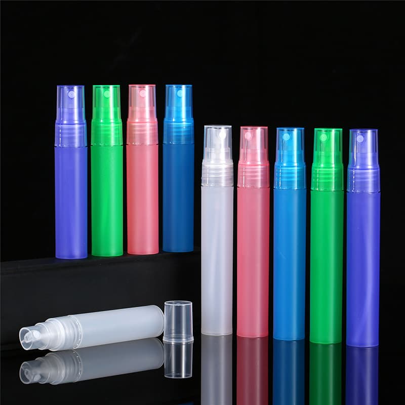 Perfume, plastic sprayer, antibacterial bottle, 5 ml, 8 ml, 10 ml, sample 2