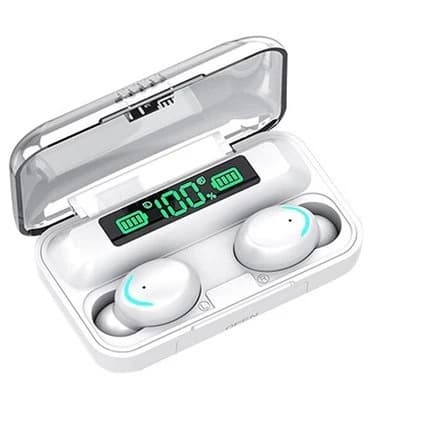 New F9-5C F9-34 F9 Bluetooth headset Double-ear cross-border long battery life TWS power display 5.3 headphones 4