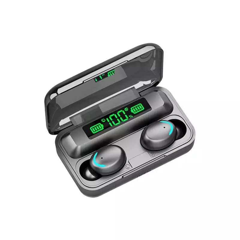 New F9-5C F9-34 F9 Bluetooth headset Double-ear cross-border long battery life TWS power display 5.3 headphones 5