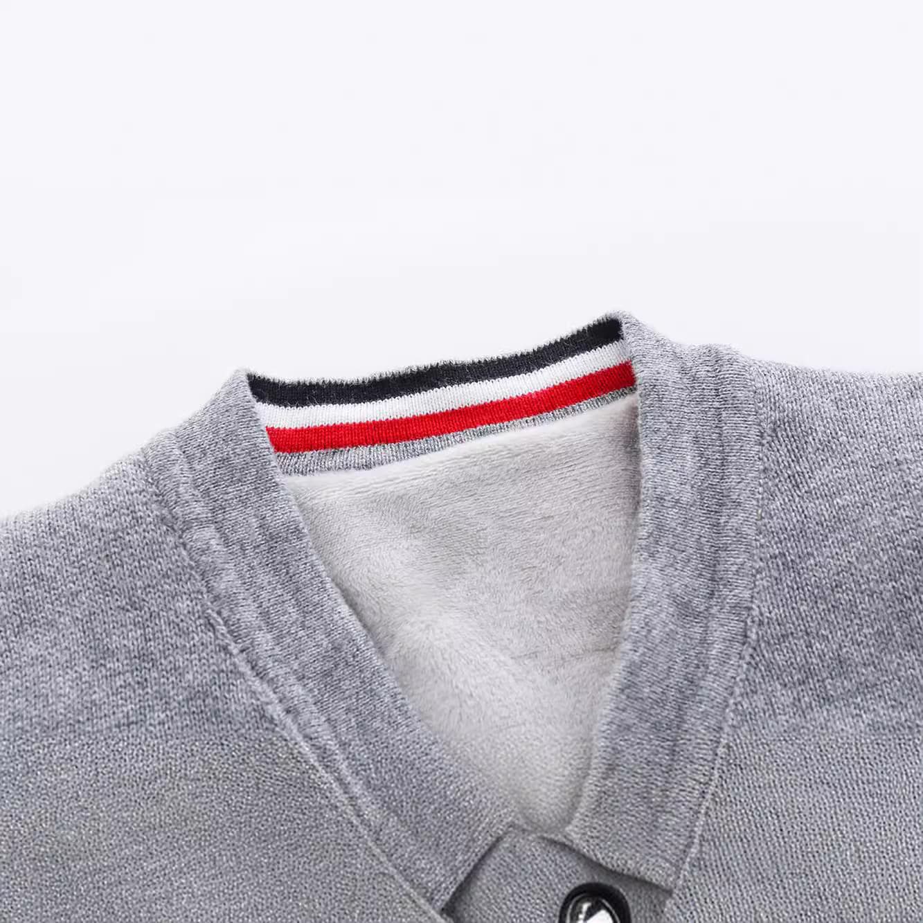 (Cross-border trading), autumn cotton cardigan for boys, knitted sweater, children's jacket, long-sleeve, Korean style 3