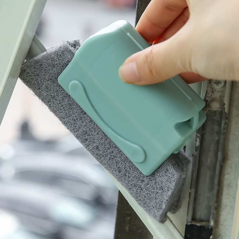 Window, doors and windows, grooves cleaning brush groove groove groove cleansing tool Baijie cloth home use window gap brush