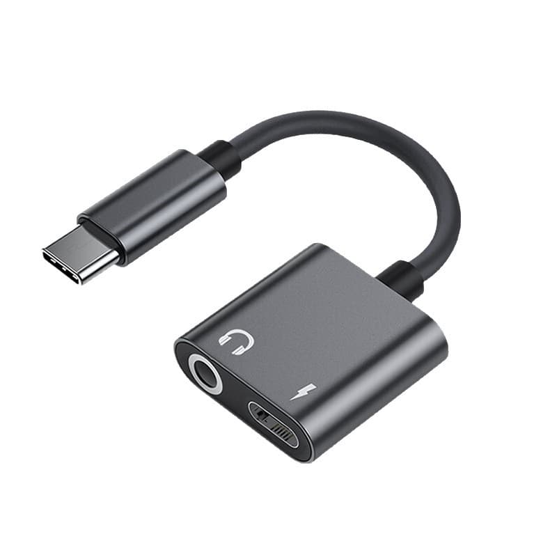 Digital adapter cable, headphones, charging cable, 2 in 1 5